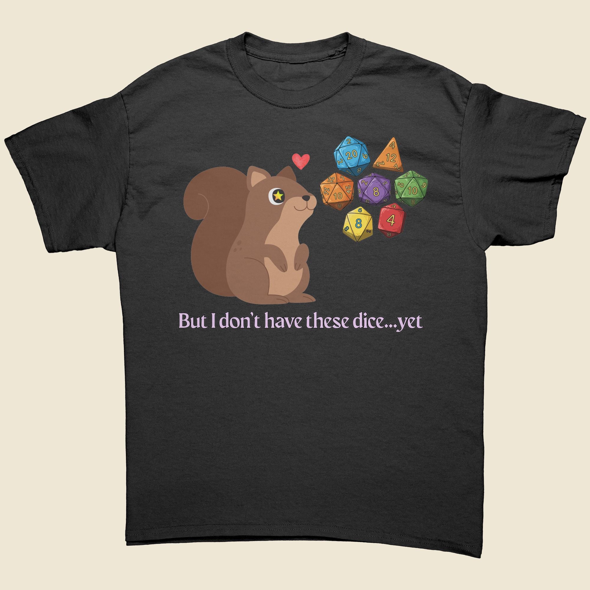 Dice Squirrel - Unisex Tee