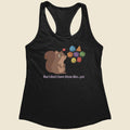 Dice Squirrel - Women's Racerback Tank