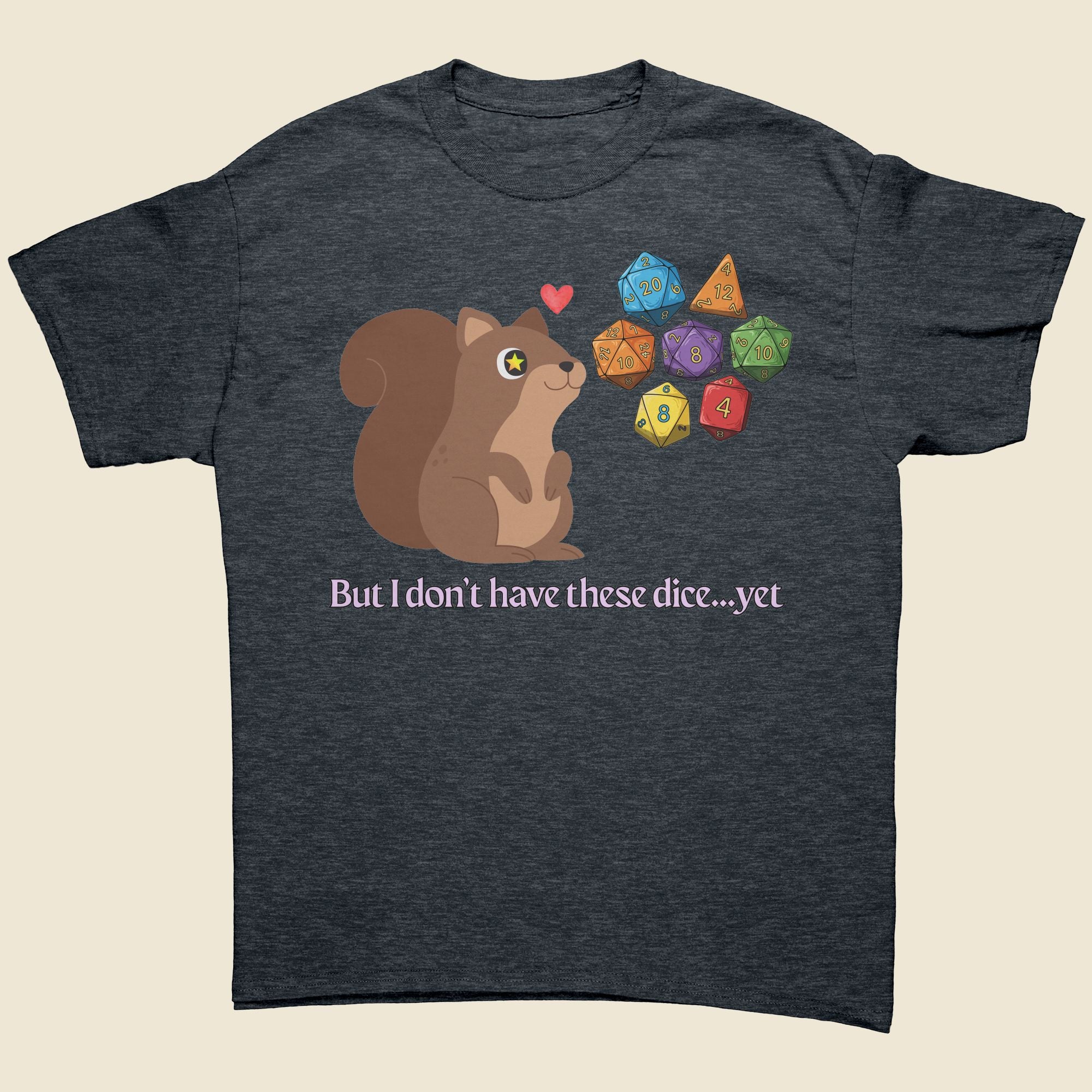 Dice Squirrel - Unisex Tee