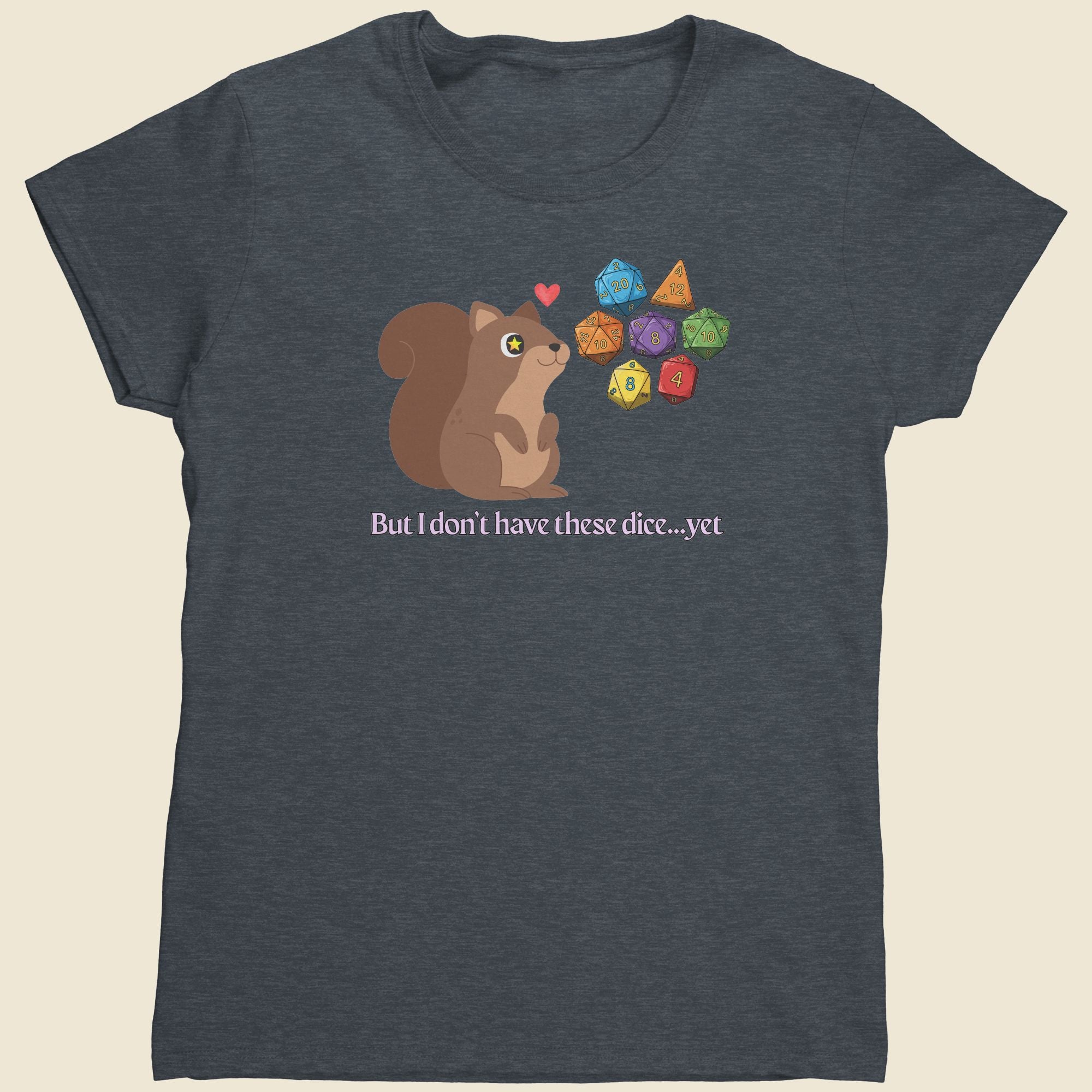 Dice Squirrel - Women's Tee