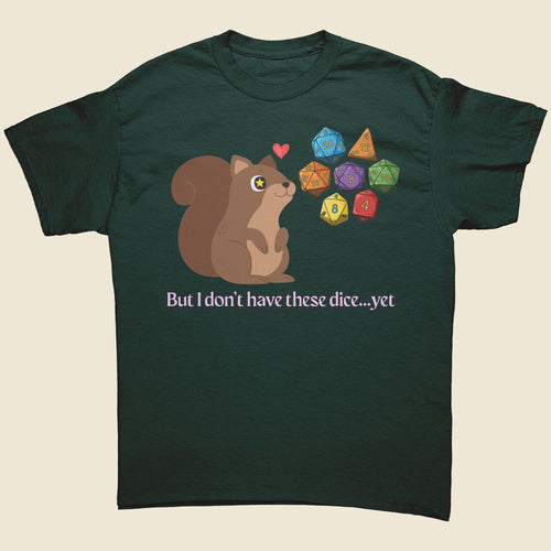 Dice Squirrel - Unisex Tee
