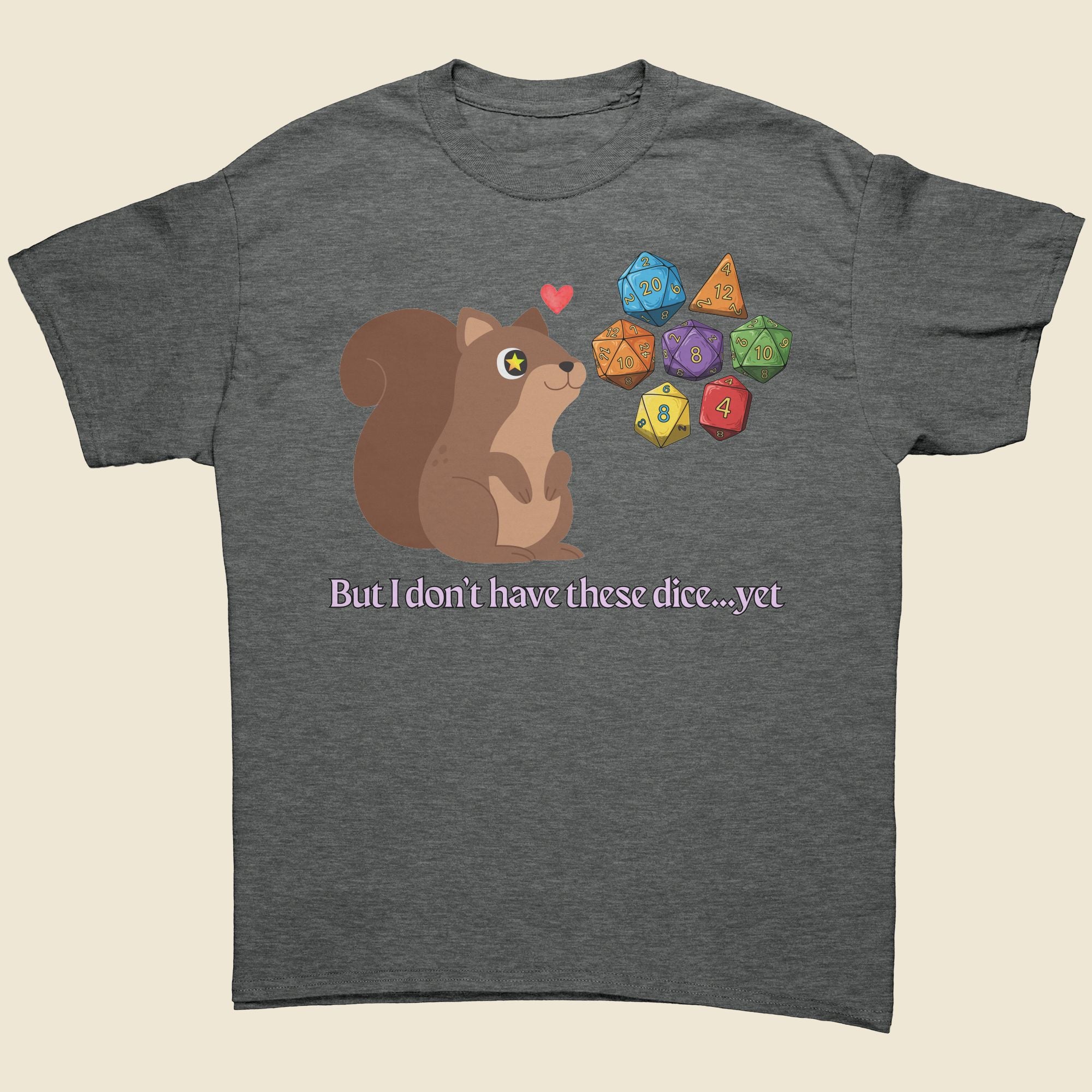 Dice Squirrel - Unisex Tee