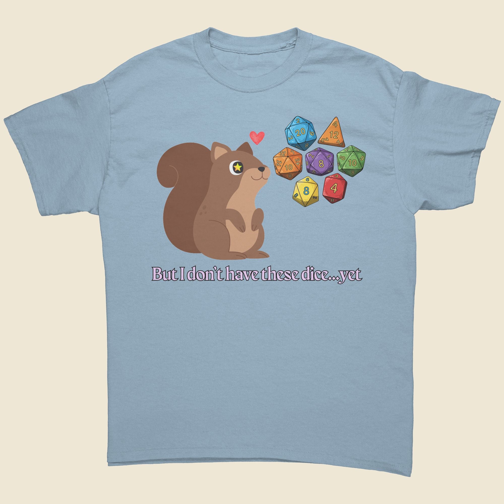 Dice Squirrel - Unisex Tee