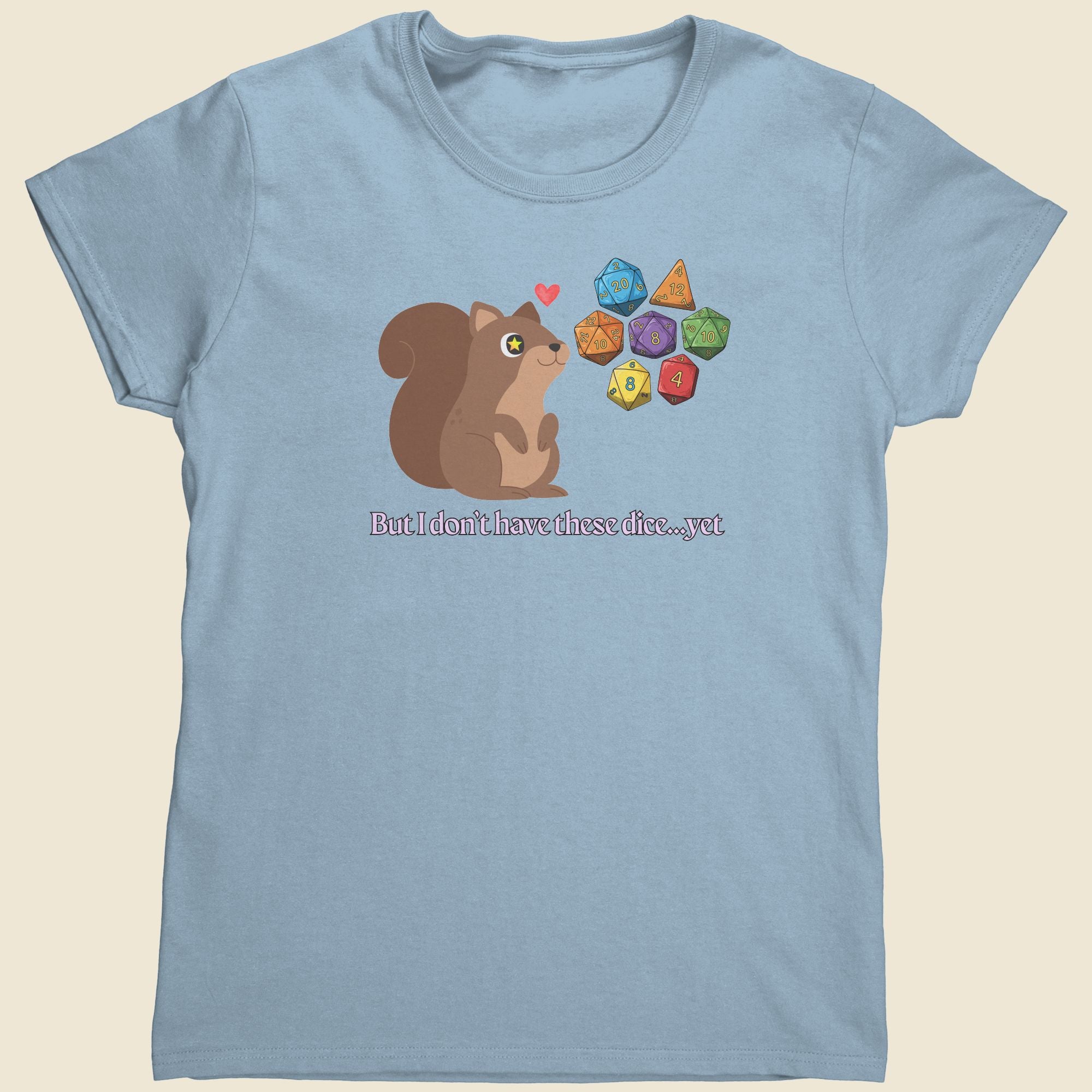 Dice Squirrel - Women's Tee
