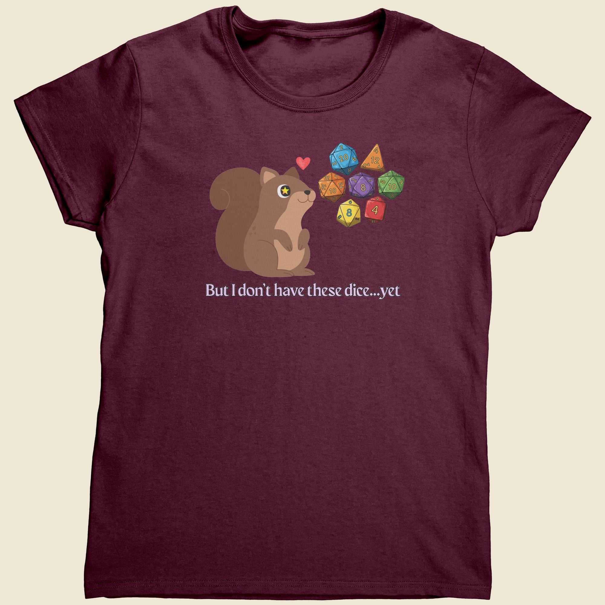 Dice Squirrel - Women's Tee