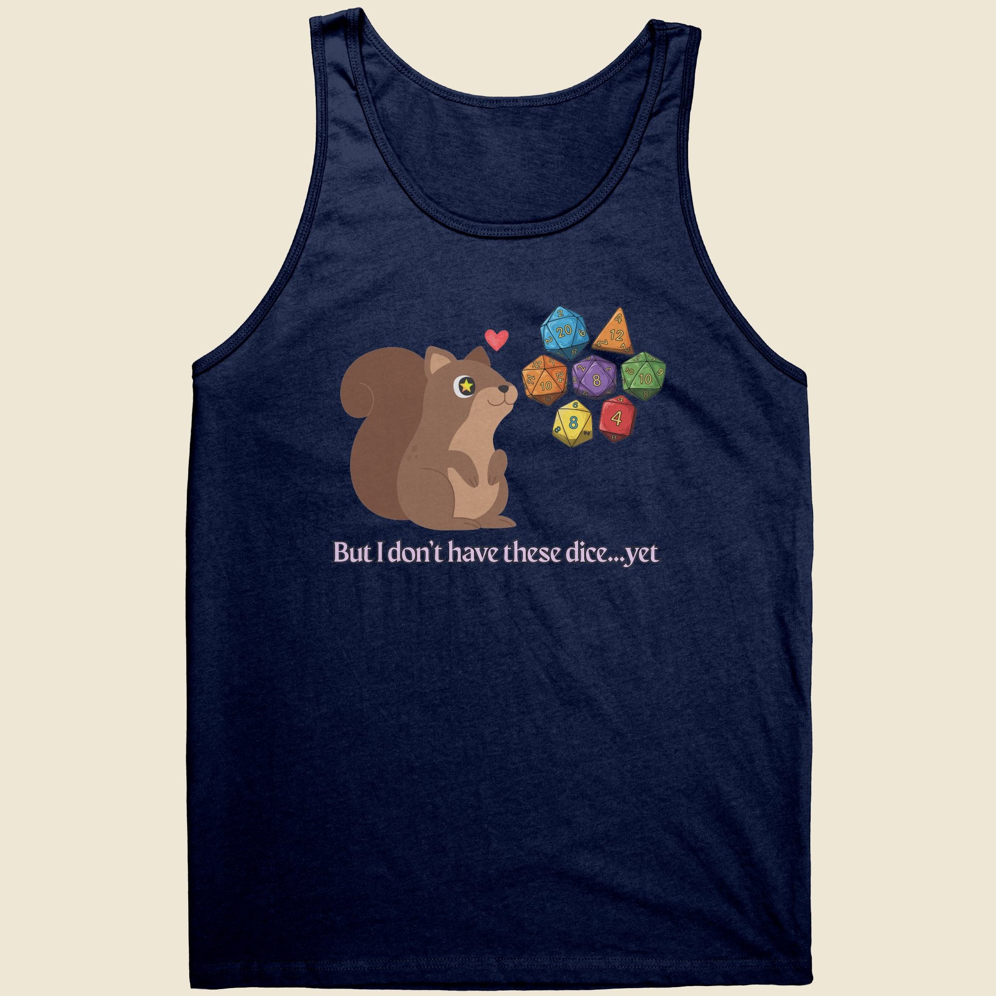 Dice Squirrel - Unisex Tank