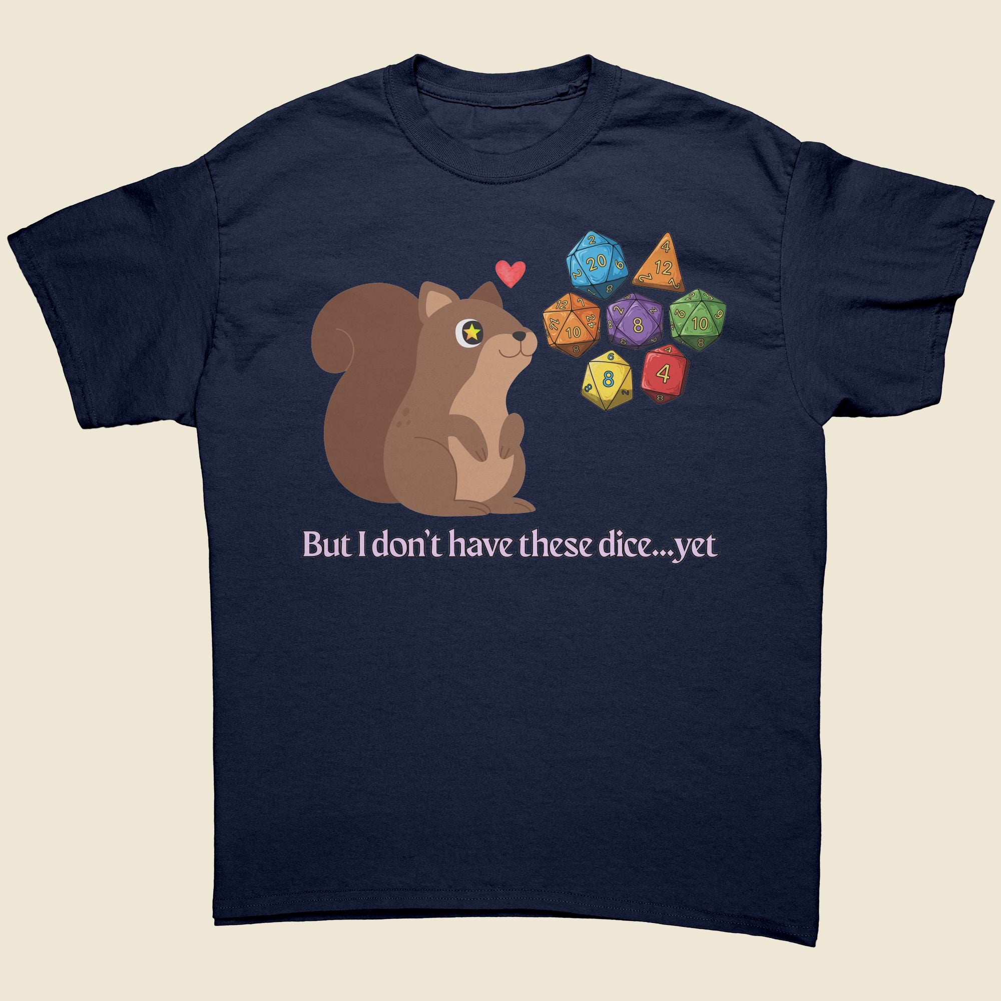 Dice Squirrel - Unisex Tee
