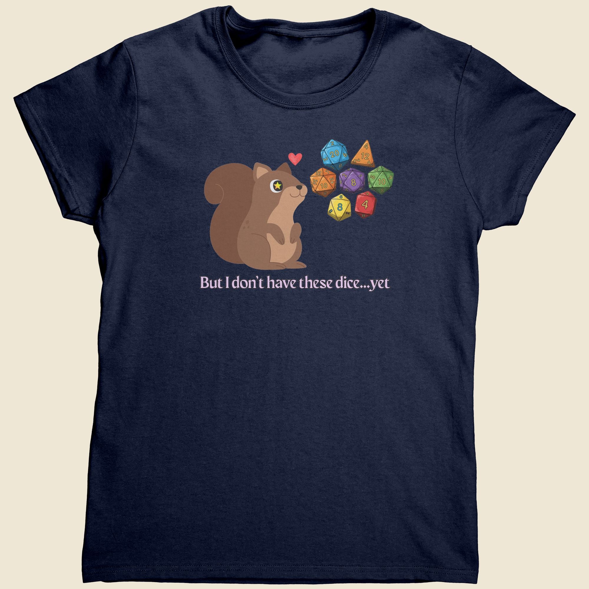 Dice Squirrel - Women's Tee