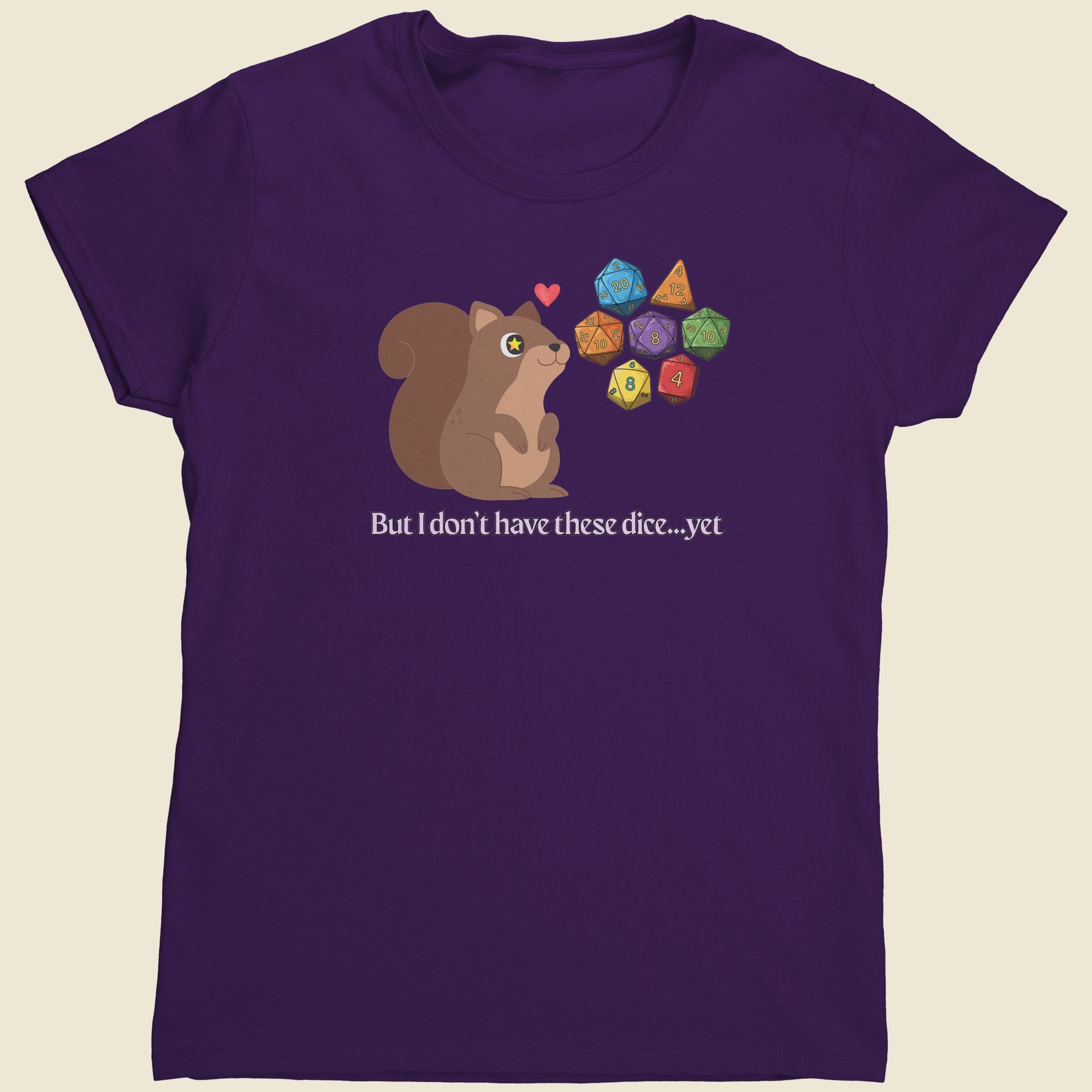 Dice Squirrel - Women's Tee