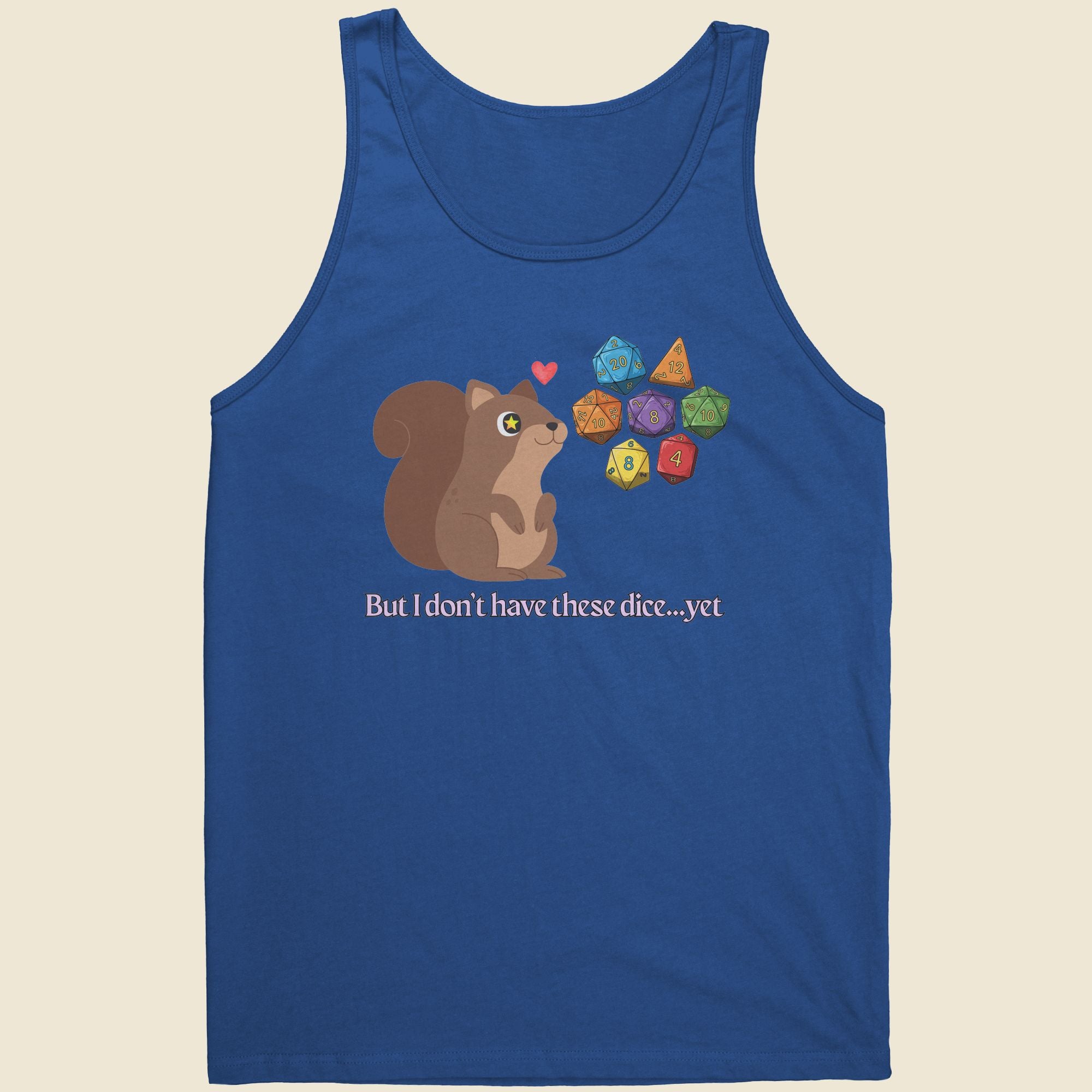 Dice Squirrel - Unisex Tank
