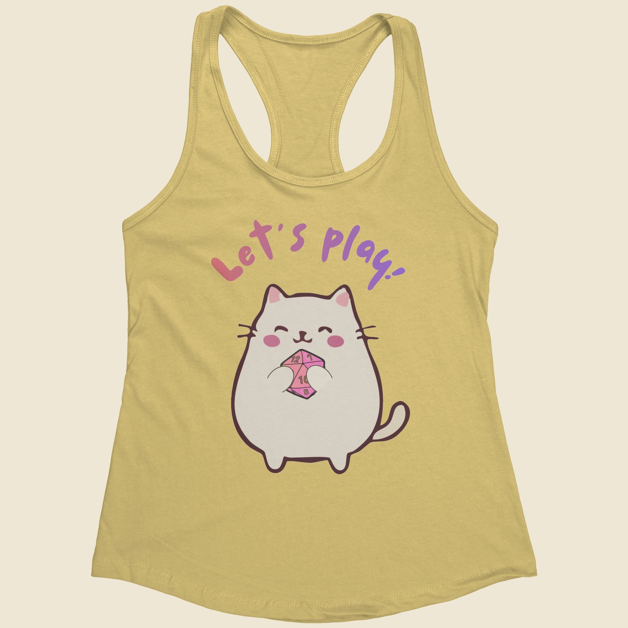 Let's Play - Women's Racerback