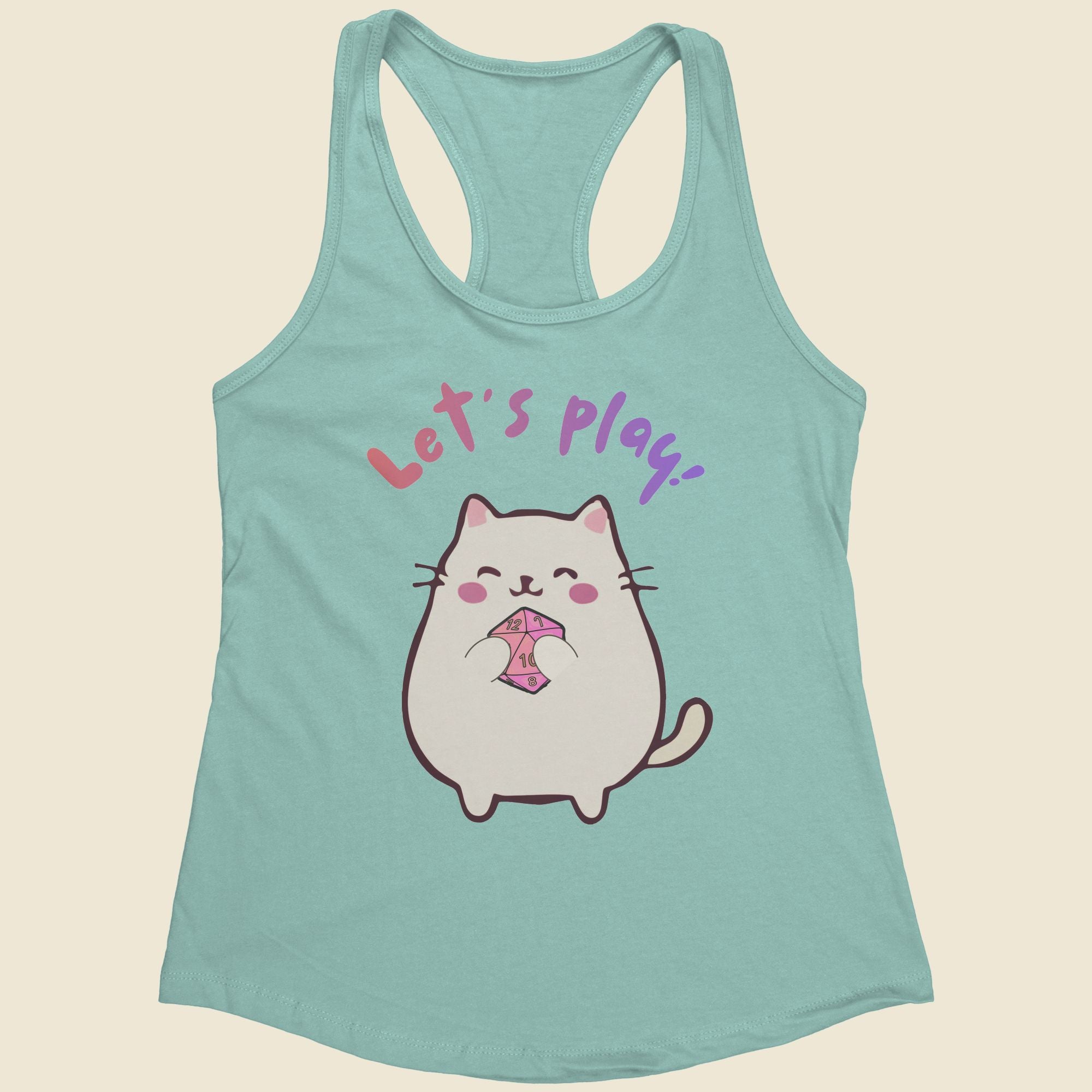 Let's Play - Women's Racerback