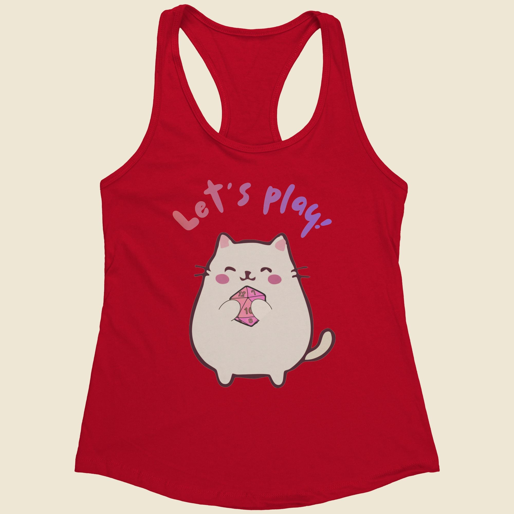 Let's Play - Women's Racerback