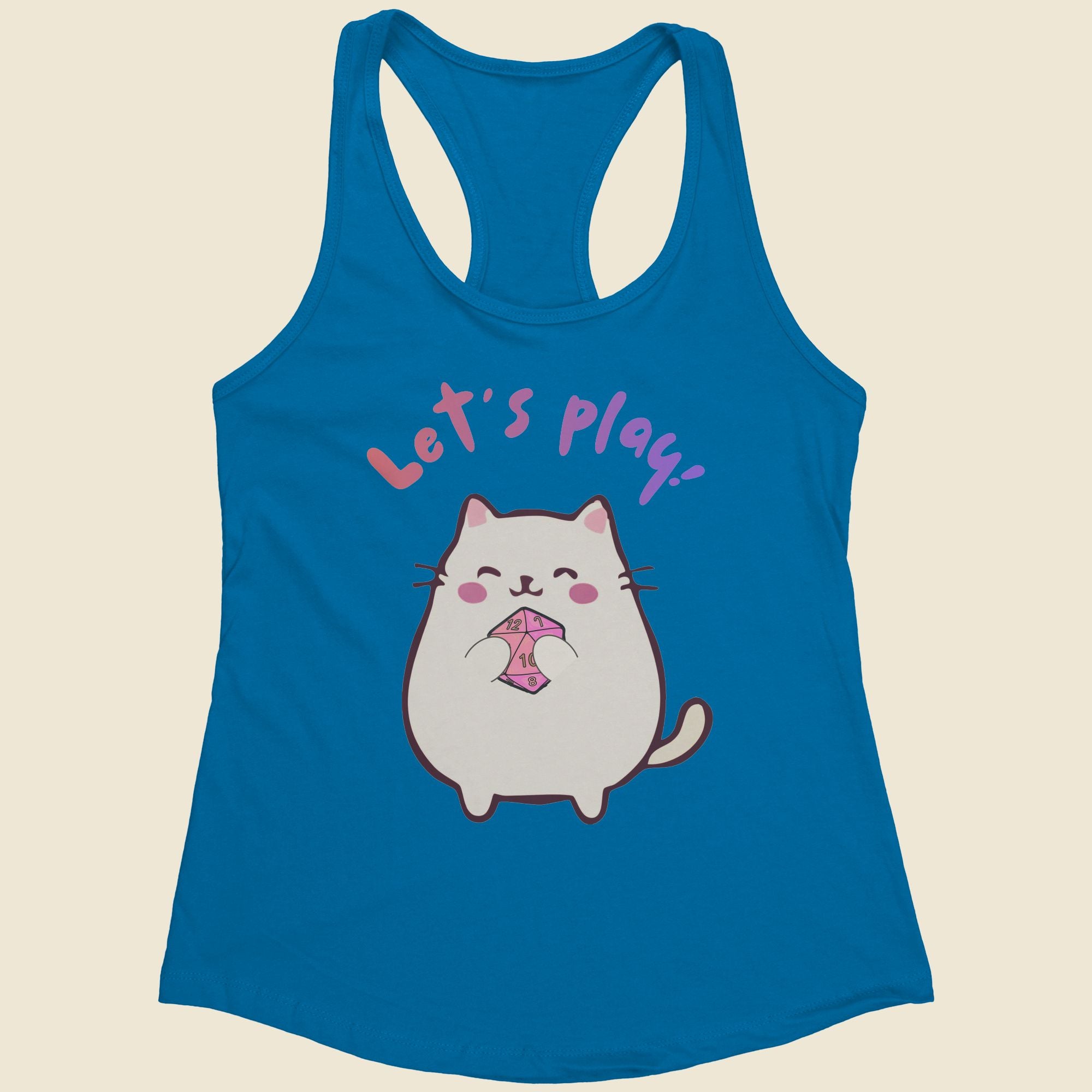 Let's Play - Women's Racerback