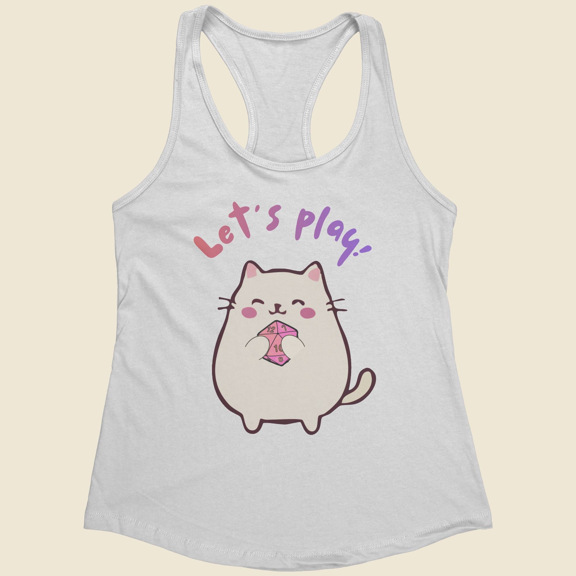 Let's Play - Women's Racerback