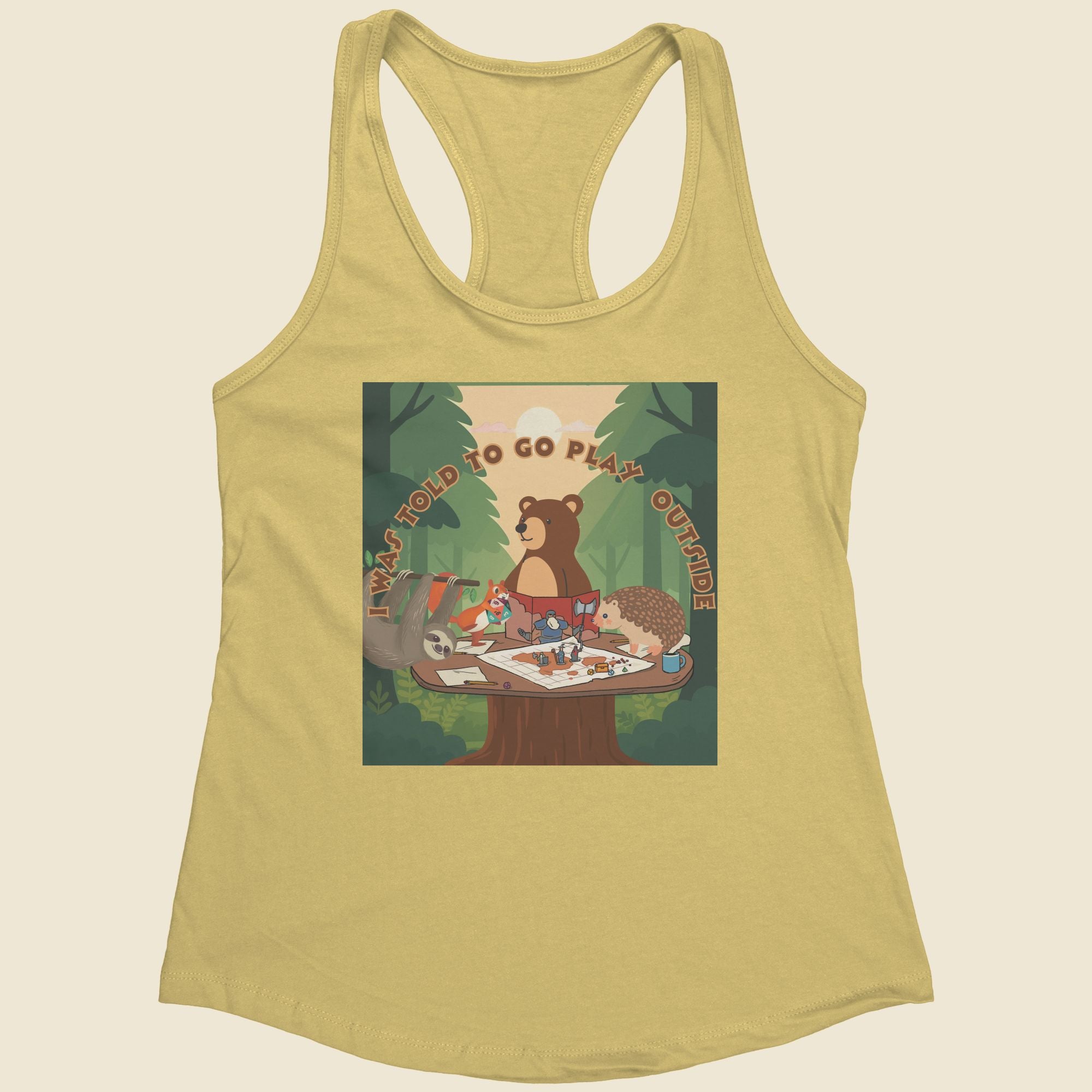 Play Outside - Women's Racerback Tank