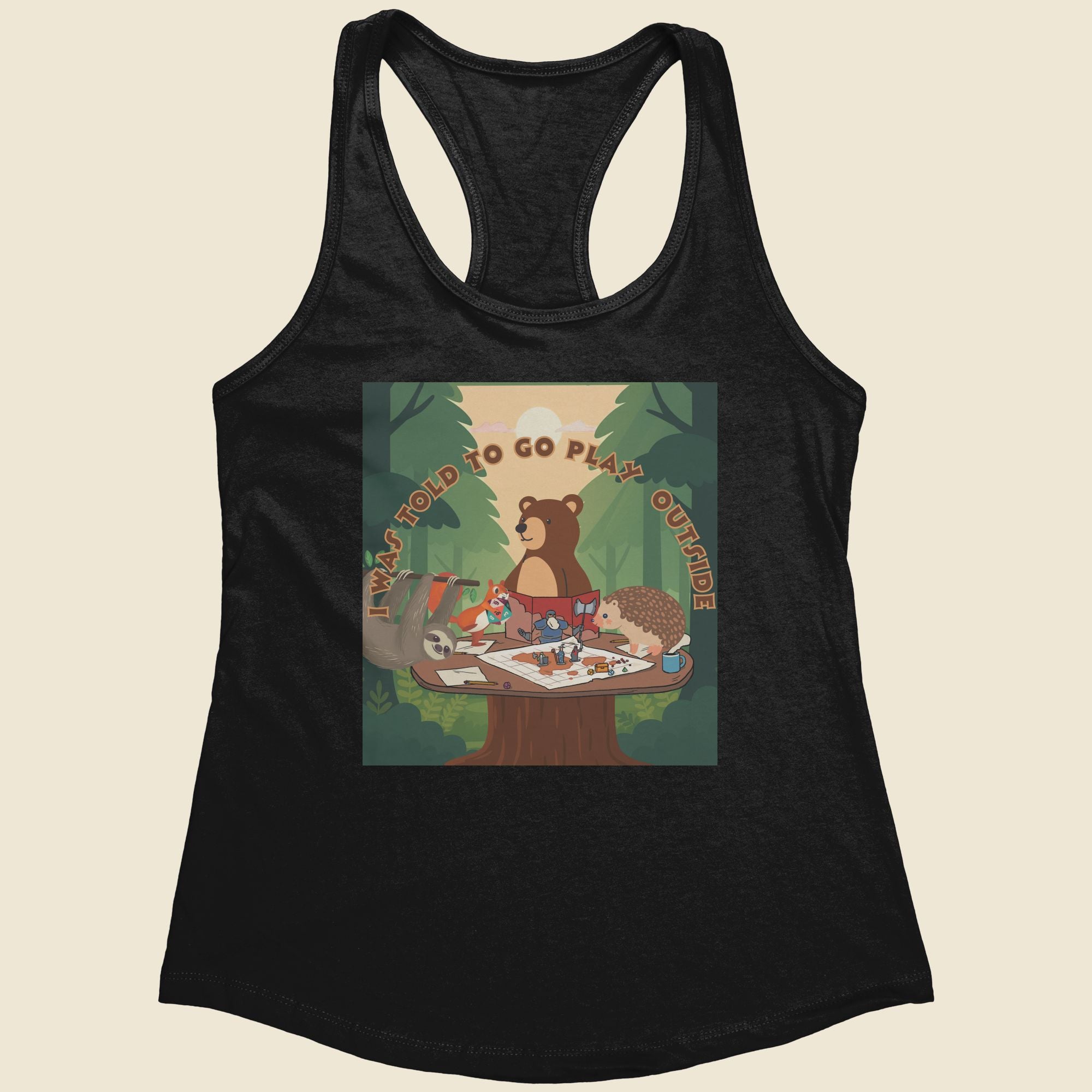 Play Outside - Women's Racerback Tank