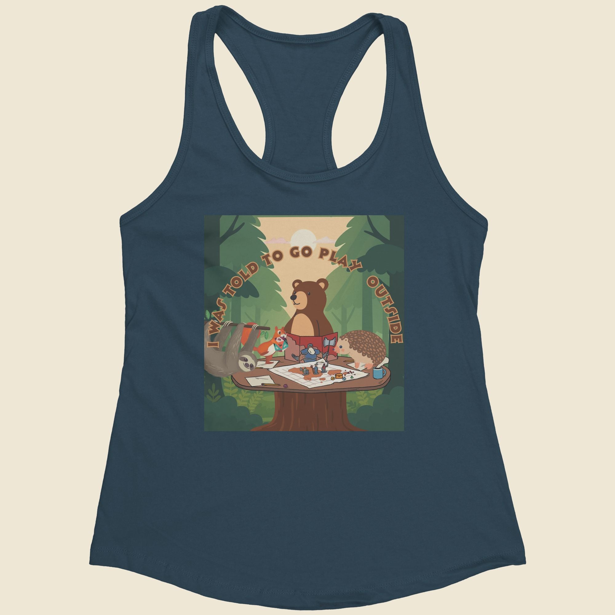 Play Outside - Women's Racerback Tank