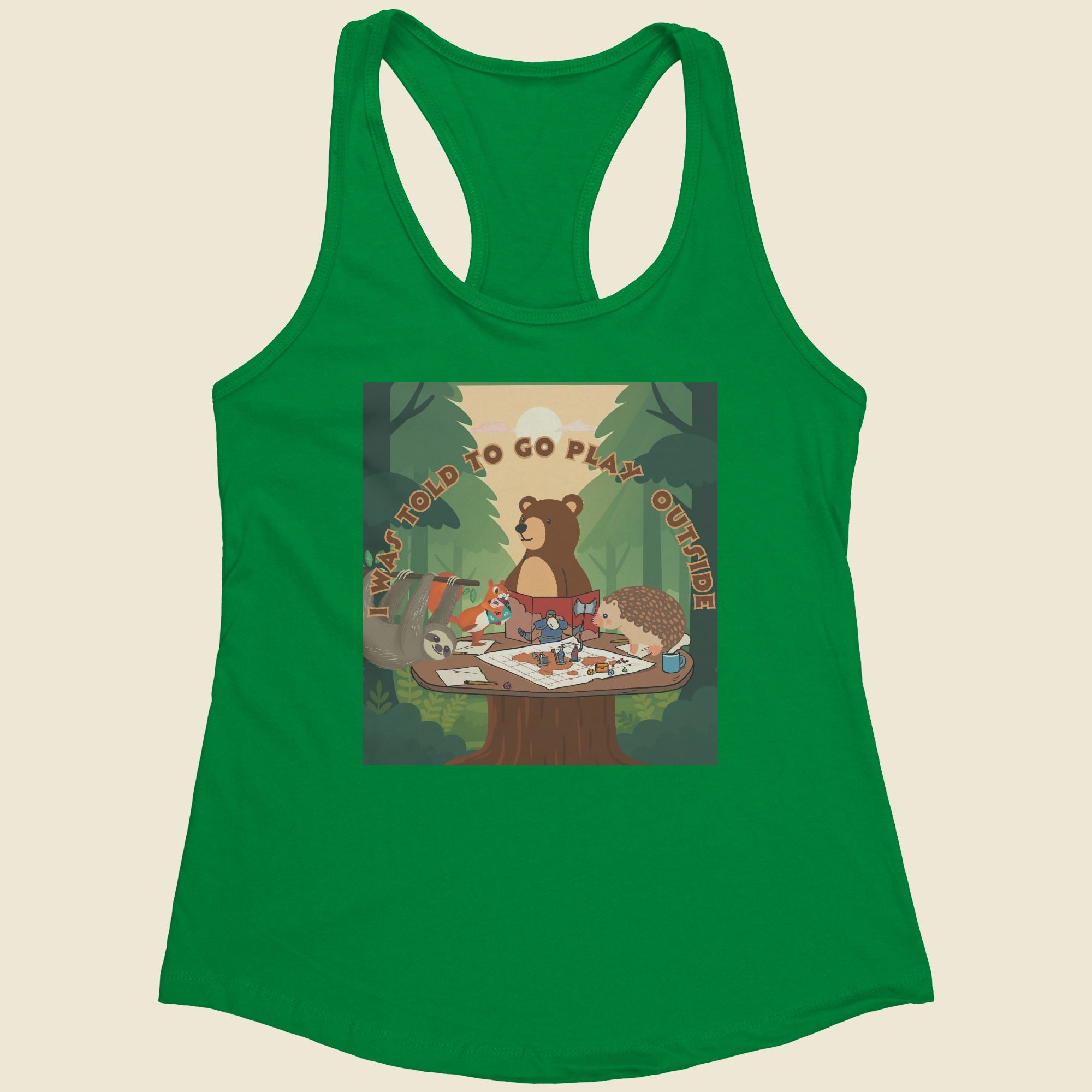 Play Outside - Women's Racerback Tank