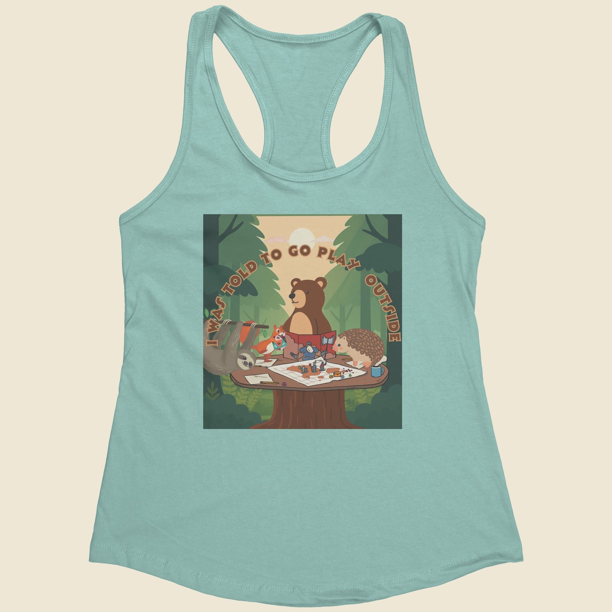 Play Outside - Women's Racerback Tank